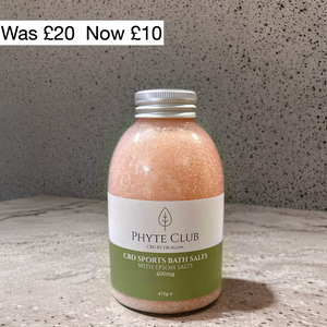 Sports Recovery Bath Salts 475g | 400mg CBD