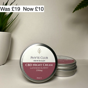 Night Cream  |  Lavender and Mint  |  150mg CBD in 30ml