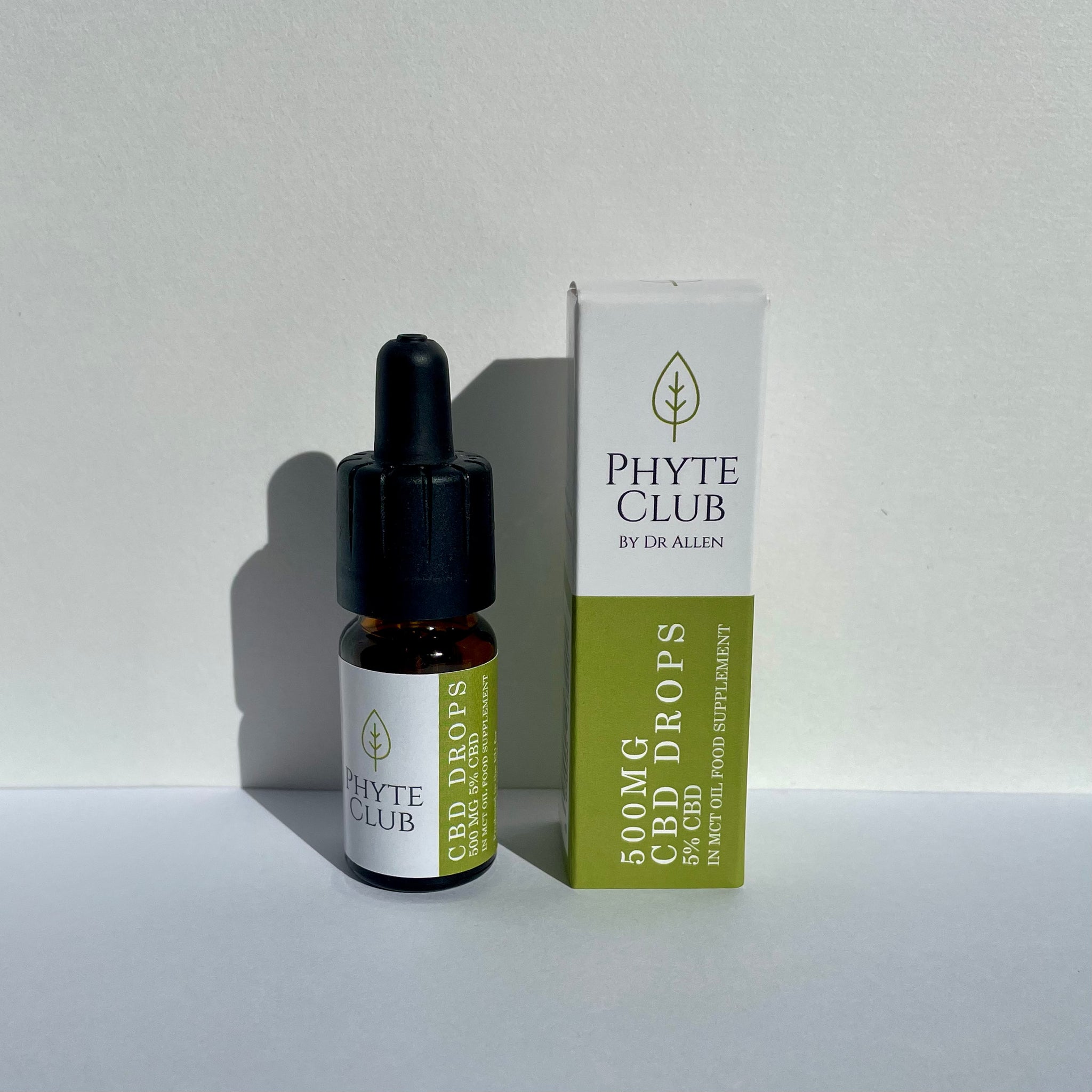 500 mg d'isolat de CBD dans de l'huile MCT | 10 ml 