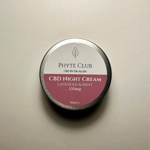 Night Cream  |  Lavender and Mint  |  150mg CBD in 30ml